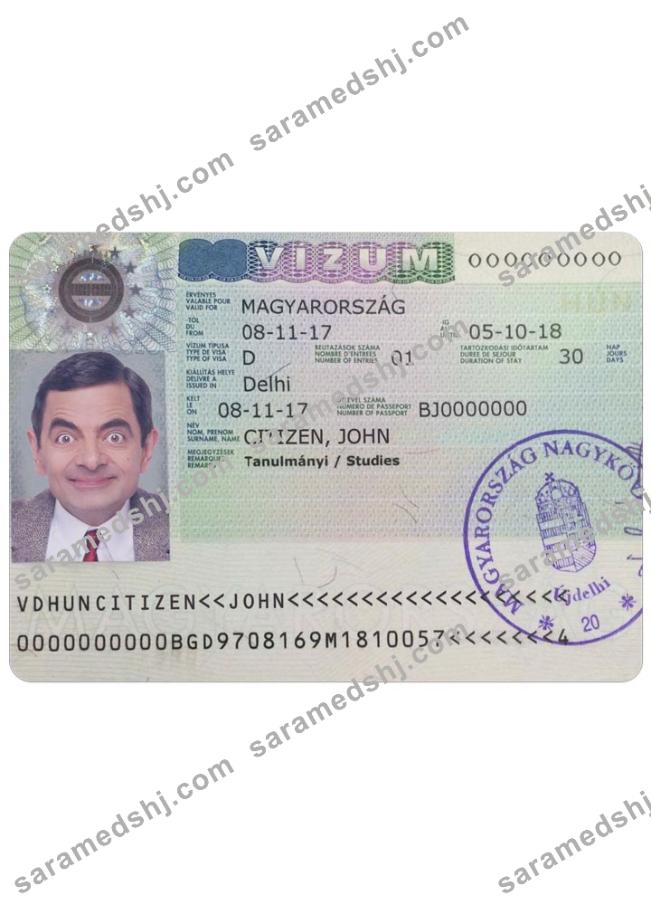 HUNGARY visa